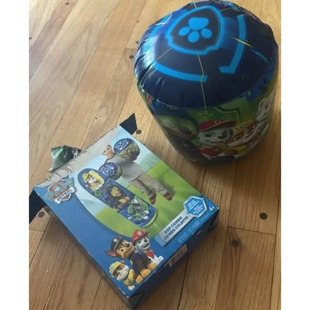 Paw Patrol 36 Bop Bag Punching Bag Gloves Set Nickelodeon Hedstrom Box